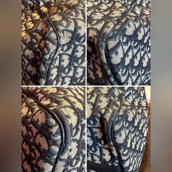 CHRISTIAN DIOR TROTTER BOSTON BAG/ TRAVEL BAG - Picture 3 of 16